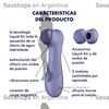 Satisfyer Pro 2 Lilac Generation 3 succionador con carga USB